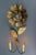 Mid-Century Modern Brass and Metal Flower-Shaped Twin Arm Sconce, France, 1950s For Sale - Image 4 of 18