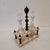 19th Century Napoleon III Oil and Vinegar Set in Glass and Ceramic from Gien, France, 1880s, Set of 3 For Sale - Image 5 of 18