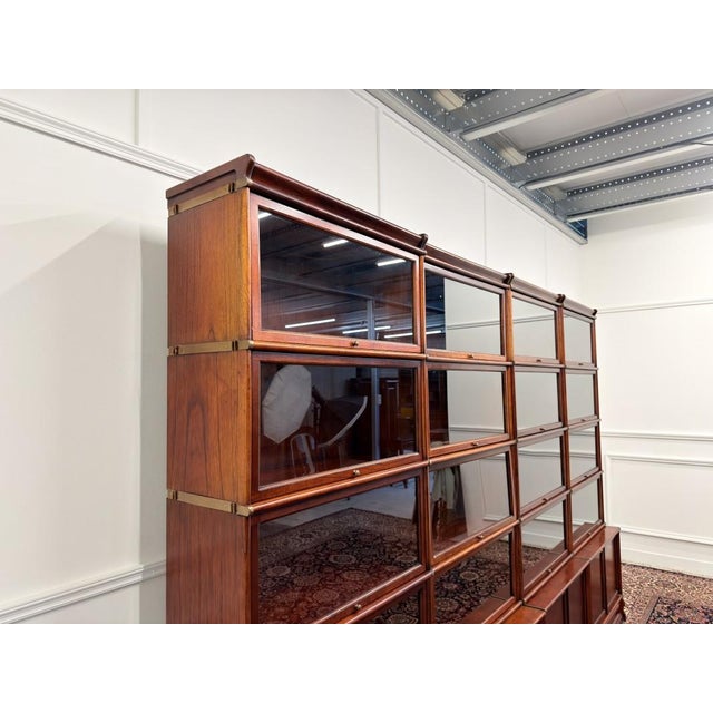 English Bookcase from Globe Wernicke, Set of 4 For Sale - Image 6 of 18