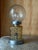 Mid-Century Modern Textured Glass Globe Table Lamp, 1969 For Sale - Image 11 of 11