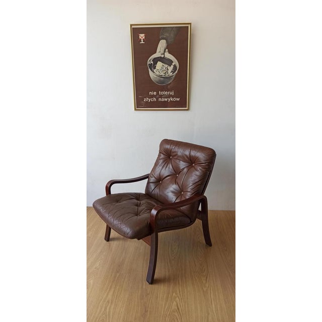 Vintage Lounge Chair from J. M. Birking & Co., 1970s For Sale - Image 10 of 18
