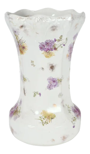 Tall English Porcelain Umbrella Stand / Cane Holder