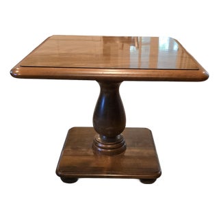 Vintage Ethan Allen Pedestal Tables Heirloom Collection For Sale
