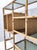 Postmodern Bamboo Bookcase with Smoked Glass Shelves by Vivai del Sud, Italy, 1970s, Set of 5 For Sale - Image 12 of 18