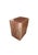 Not Yet Made - Made To Order Monolith Lychee Wood Side Table — Solid Block Form, Sculptural Natural Finish For Sale - Image 5 of 6