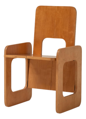 La Prora Folding Chair by Anonima Design for Bonetto, Italy, 1970s