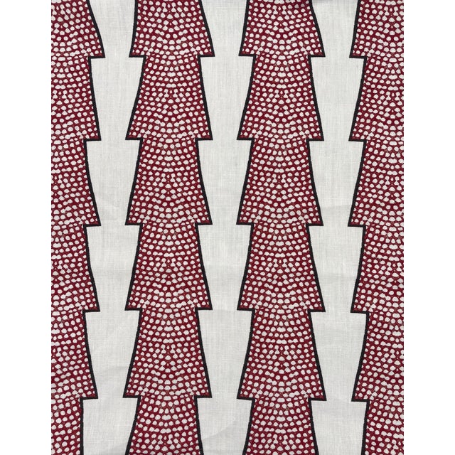 Abstract Ottoline Spot and Arrow Pillows- A Pair For Sale - Image 3 of 3