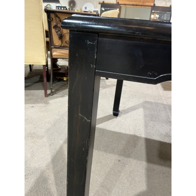 Bernhardt Asian Style Dining Table & 6 Chairs - Set of 7 For Sale - Image 10 of 12