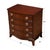 From the tastefully tapered legs to the finely shaped drawer fronts this Small Mahogany Chest with Drawers expresses great...