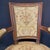 Mid 19th Century French Louis XVI Armchairs or Fauteuils With Original Aubusson Tapestry -Set of 6 For Sale - Image 5 of 13