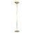 French Vintage Brass Uplight Floor Lamp — 1970s For Sale