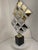 Metal 1980s Hollywood Regency Curtis Jere Geometric Sculpture For Sale - Image 7 of 9
