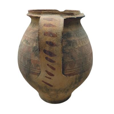 Antique Hungarian Folk Art Cooking Pottery For Sale - Image 4 of 5