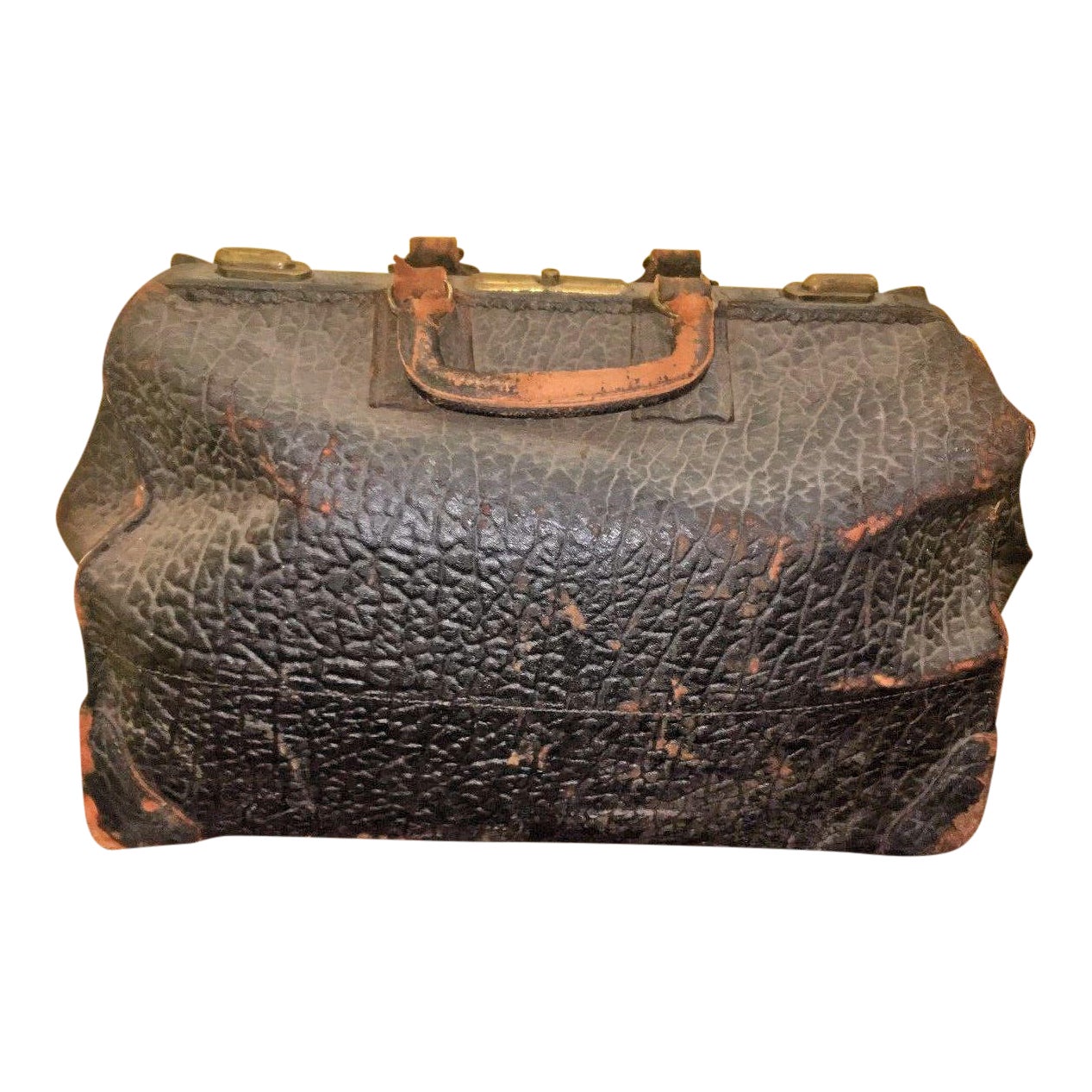 Antique Leather Doctor's Medical Bag Chairish