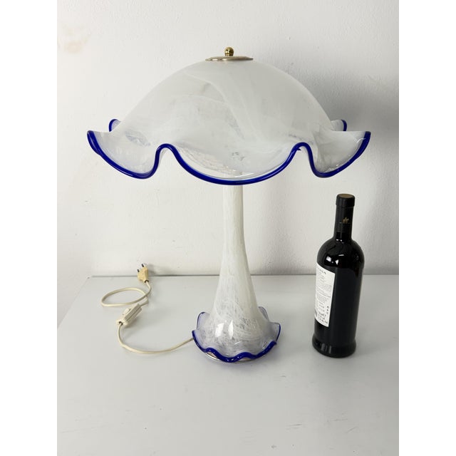 Large Venetian Table Lamp in Murano Glass, 1960s For Sale - Image 11 of 11