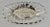 Glass Mid 20th Century Floral Scalloped Edge Dish W/Silver Overlay For Sale - Image 7 of 13