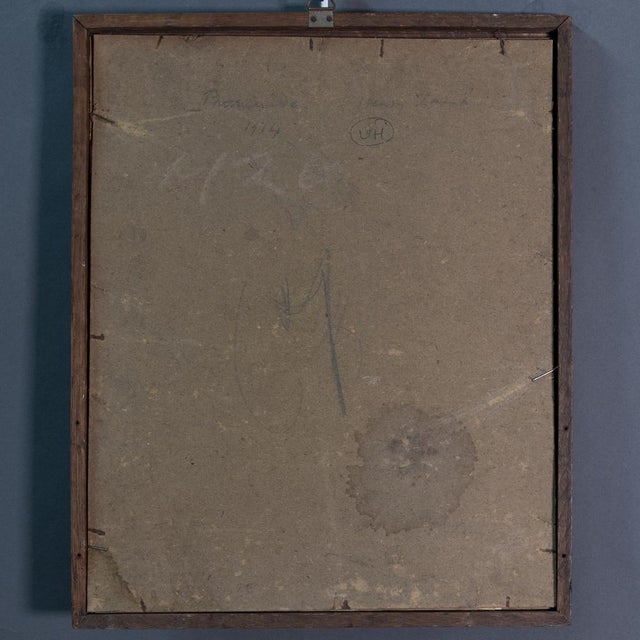 1930s watercolor drawing inscribed on the back “Promenade” We can most likely attribute this important drawing to the...