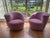Postmodern 1970s Vladimir Kagan Nautilus Chairs- Set of 2 For Sale - Image 3 of 7