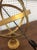 Italian Gilt Metal Armillary For Sale - Image 4 of 8