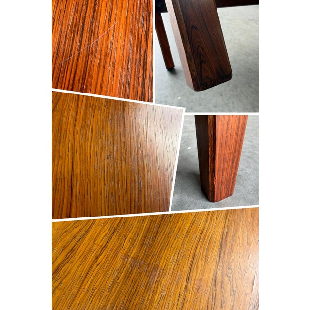 Mid Century Danish Rosewood Coffee and Two Side Tables Set For Sale - Image 11 of 11