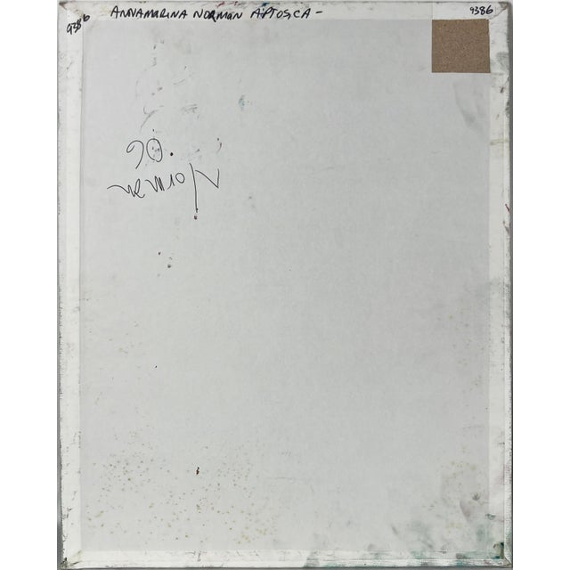 Nude in the Garden Fauvist Nude Original Oil on Canvas by Anna Norman For Sale In Monterey, CA - Image 6 of 7