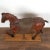 Rustic European Original Red Painted Carved Wooden Horse, Sweden Circa 1890 For Sale - Image 3 of 10
