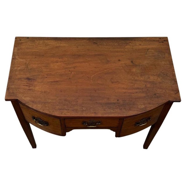 18th Century Georgian Mahogany Writing Table For Sale - Image 3 of 12