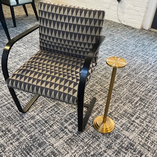 New Solid Brass Drink Table by Chaddock From Benjamin Johnston Collection For Sale In Houston - Image 6 of 9