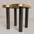 Vintage French Slate + Brass Side Table Signed MARLO For Sale - Image 9 of 10