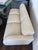 White 1980 Curvy Swirl Pattern White Sofa For Sale - Image 8 of 8