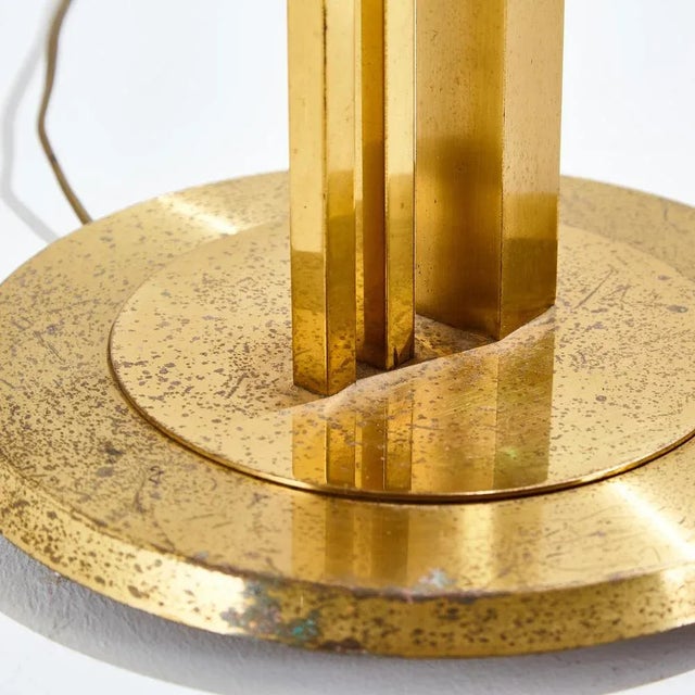 1970s Vintage Brass Floor Lamp For Sale - Image 5 of 13