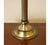 Gold Vintage Brass Look Table Lamp by John Lewis For Sale - Image 8 of 10