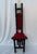 Victorian Antique Victorian Jacobean Revival High-Back Bobbin Turned Chair With Crimson Velvet For Sale - Image 3 of 13