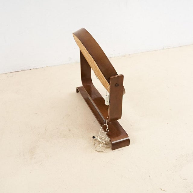 Round Backlit Mirror, 1970s For Sale - Image 4 of 6