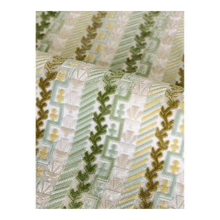 The House of Scalamandré Villelaure Fabric, Moss For Sale