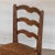 1940s French Carved Wood and Woven Chair For Sale - Image 12 of 12