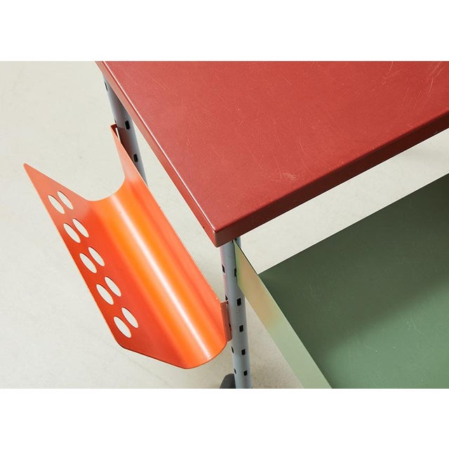 Black Refolo Trolley by Konstantin Grcic for Aleph Atlantide, 1995 For Sale - Image 8 of 12