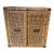 Vintage Rattan Two Door Chest, Campaign/ Regency Style, Boho For Sale