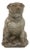 Composite Stone Bull Dog Garden Ornament, England 1970s For Sale
