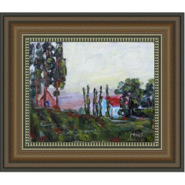 Contemporary Napa Valley Landscape Oil Painting For Sale - Image 9 of 10