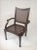 Transitional Highly Carved Lounge Chair For Sale - Image 3 of 5