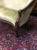 Antique Settee, Apple Green Victorian Settee For Sale - Image 10 of 11
