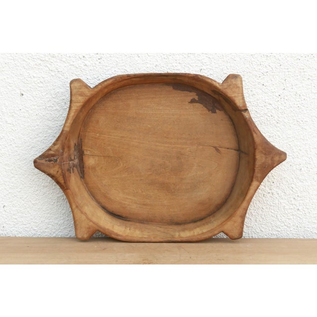 Vintage Organic Modern Decorative Bowl For Sale - Image 4 of 6