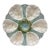 French Majolica Orchies Oyster Plate Circa 1900 For Sale