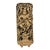 Early 20th Century Large Indian Carved Wood Saraswati Temple Panel With Veena For Sale