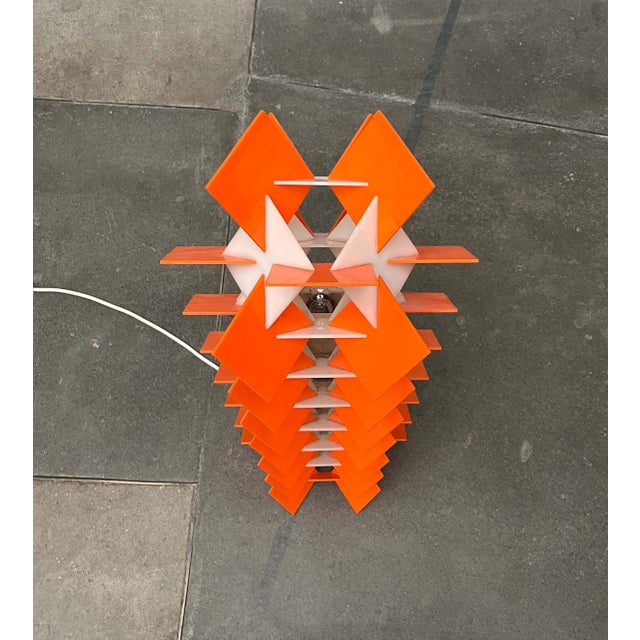 Mid-Century Modern Space Age German Acrylic Floor Lamp, 1960s For Sale - Image 4 of 18