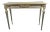 Italian Florentine Silver Gilt Console Table For Sale