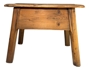 Rustic Milking Stool in Wood