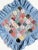 Mid 20th Century Vintage Yo-Yo Quilted Pillow Cover For Sale - Image 5 of 9