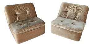 Vintage Green Armchairs Ambo by Jo Otterpohl for Cor, 1970s, Set of 2